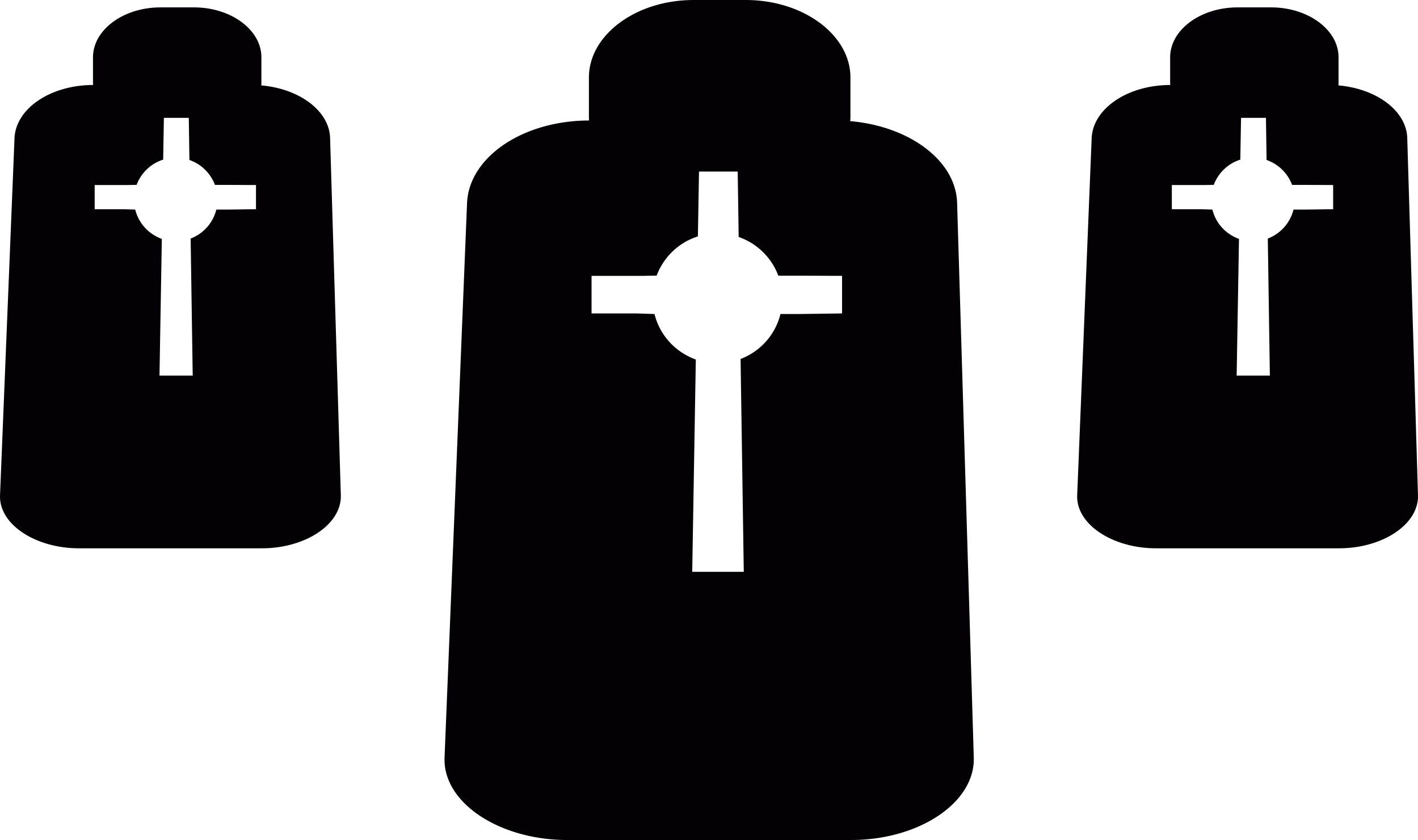 Headstones With Crosses Outline Svg File Free Vectors